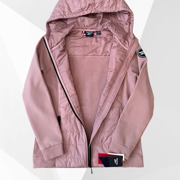 Reebok NWT Dusty Rose Jacket - Picture 3 of 7